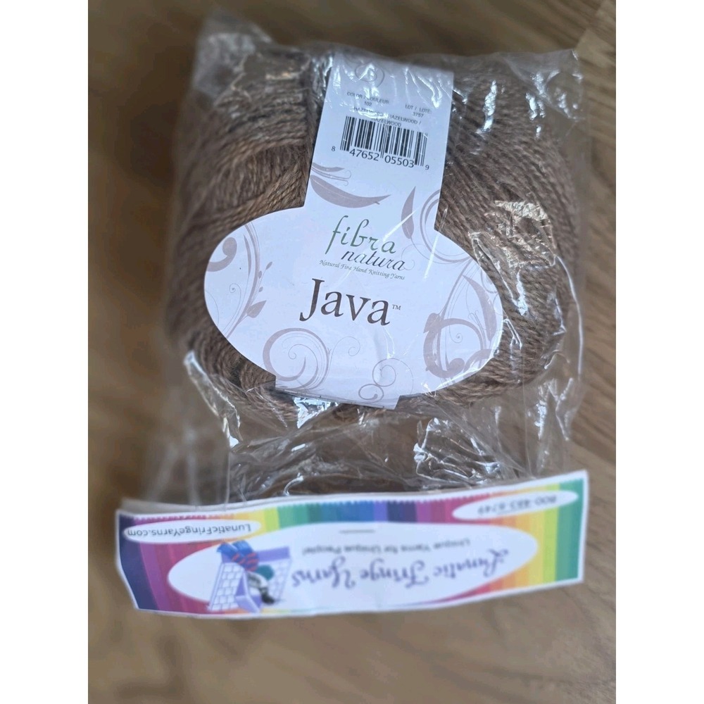 Fibra Natura Java 100% Hemp Yarn Color 102 Hazelwood